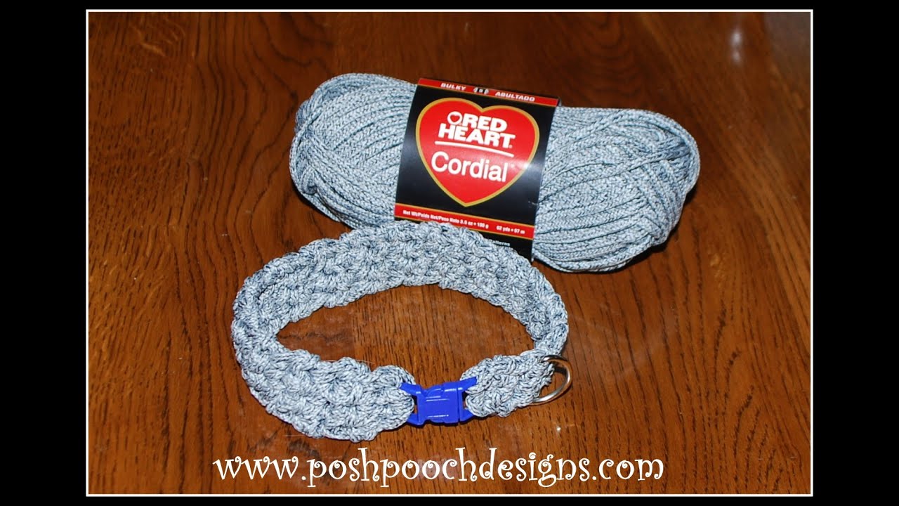 Cord Dog Collar and Leash