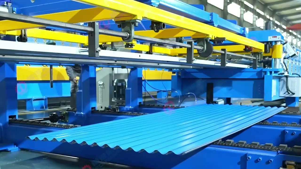 Innovative Aerial Roll Forming Platform: On-Site Mobile Roofing Solution
