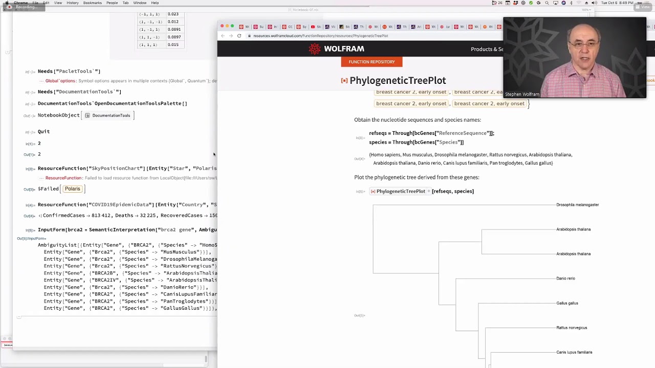 Wolfram Technology Conference 2020: Stephen Wolfram's Keynote Address