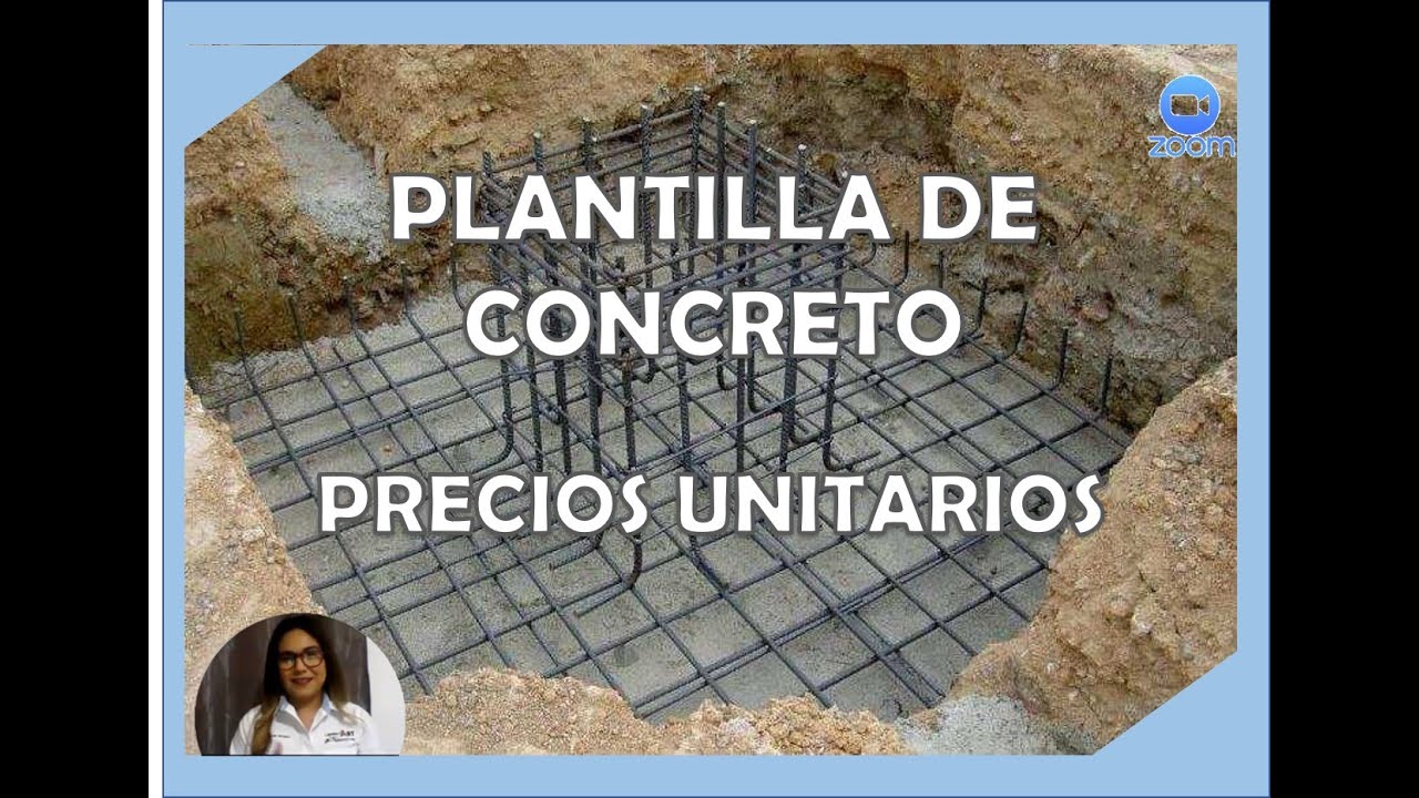 ANÁLISIS DE PRECIO UNITARIO DE “ PLANTILLA