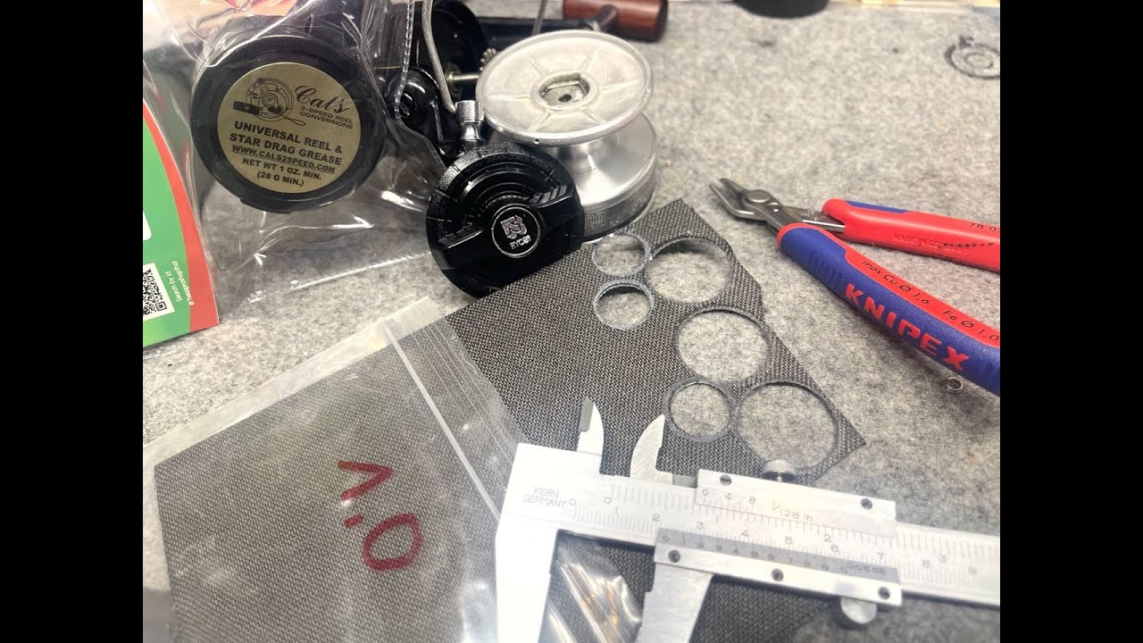 Stationärrollen Bremsscheiben Upgrade auf Carbontex DIY Tutorial