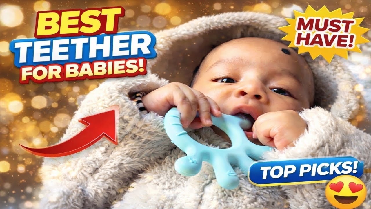 Best Teethers for Babies 🍼 | Must-Have for Teething Relief! 