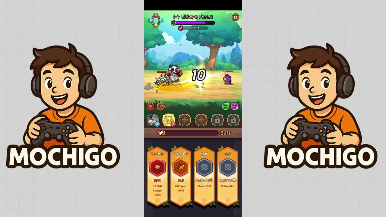 Druid Rising: Idle RPG Gameplay - Android / IOS