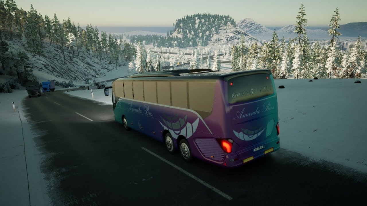 The mountainous south of Germany | Fernbus Simulator