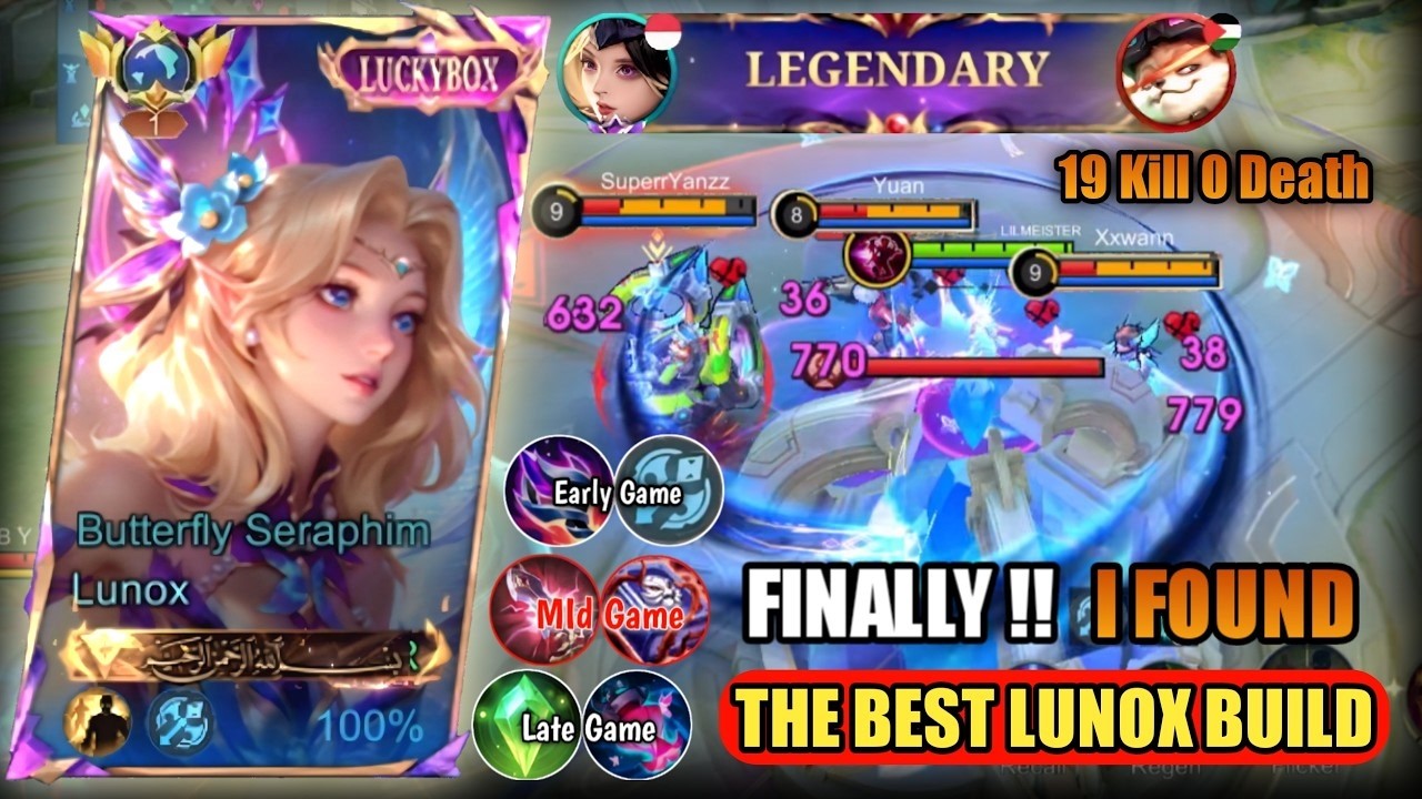 🚀 UNSTOPPABLE MAGE! 💎 Lunox God Level Gameplay #MobileLegends #mlbb #mlbbindia