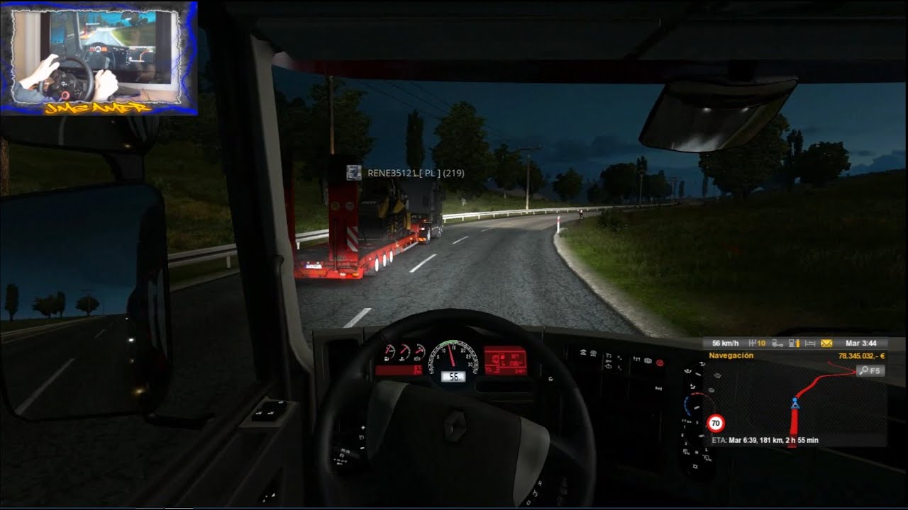 ETS2 2.0 #51 | Online #1 | Viaje Online En ETS2 De BRNO a POZNAN | JMGamer