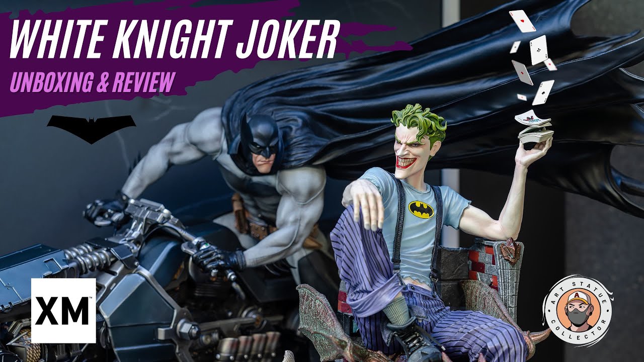 1/4 scale The Joker White Knight [Unboxing & Review] | XM Studios