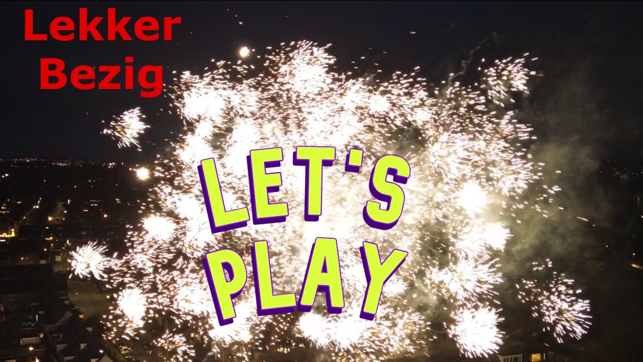 Vuurwerk oudejaarsdag 2024 18:00 uur | Drone Lindenholt Nijmegen