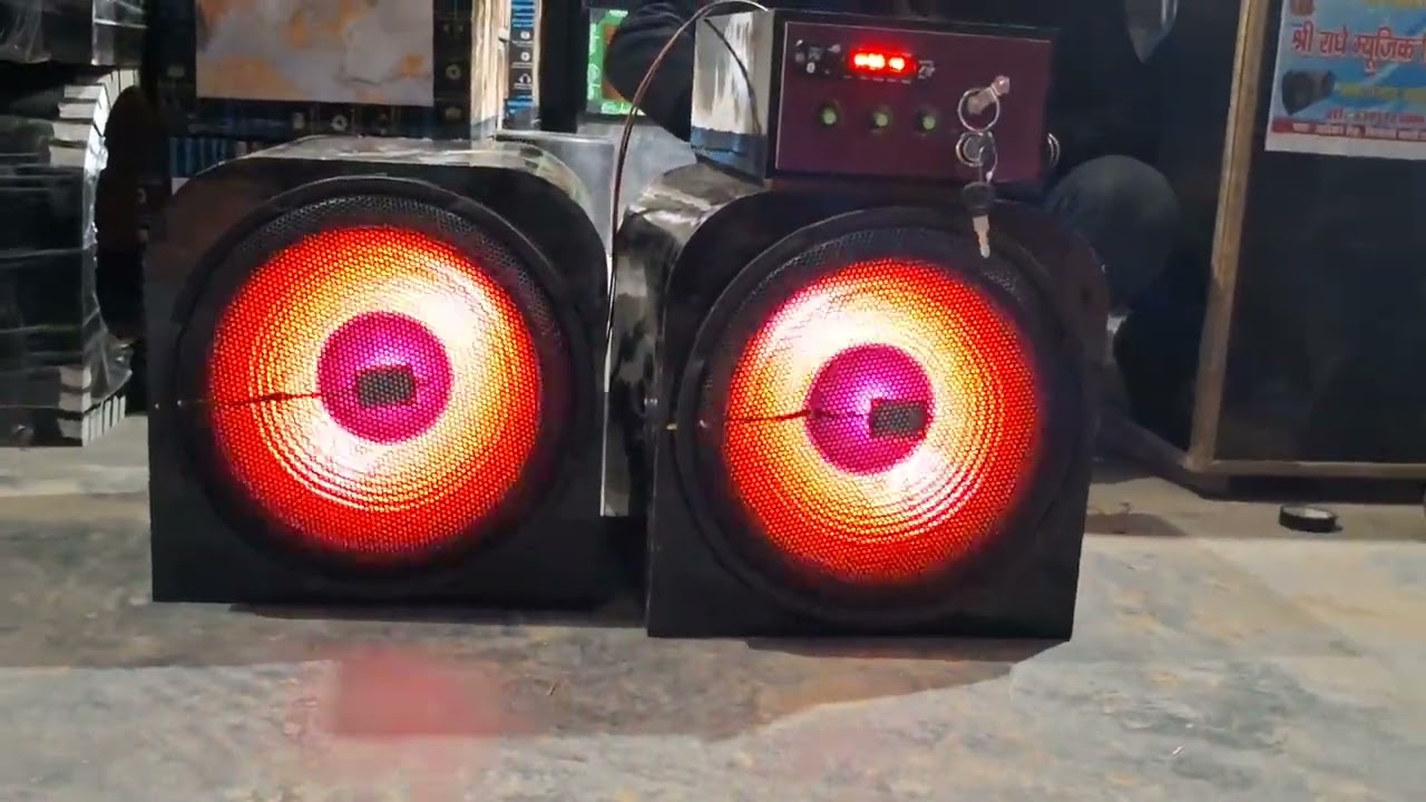 Shri Radhe music system 12 inchi site baksa baba Punjab brand