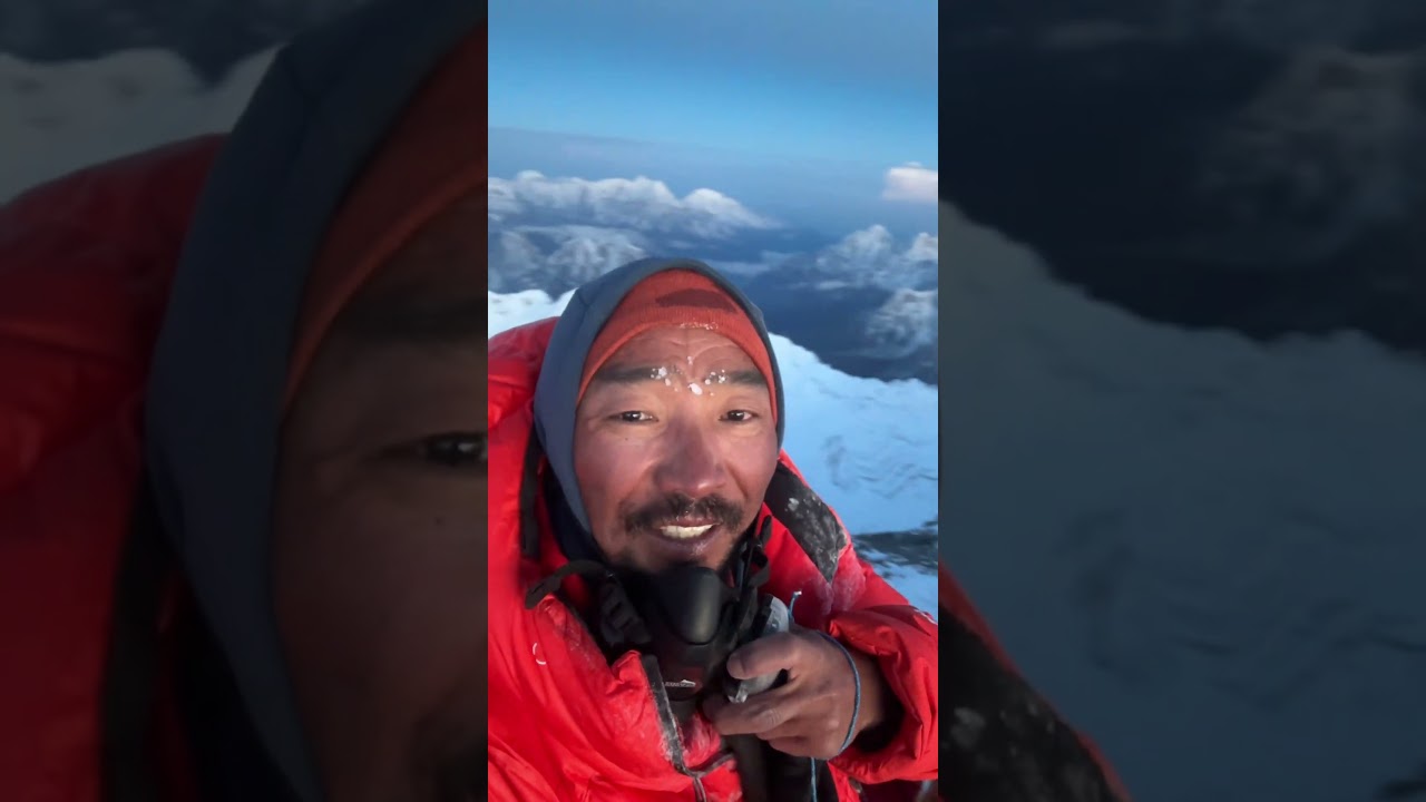 Top of the Mt Everest 8848.86 #mountains #highestmountain #himalayas #mountain