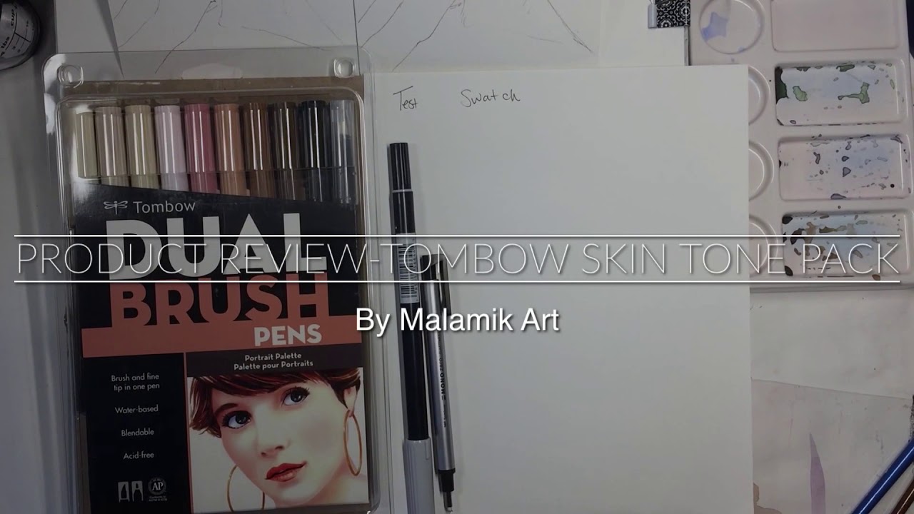 Product Review- Tombow skin tones