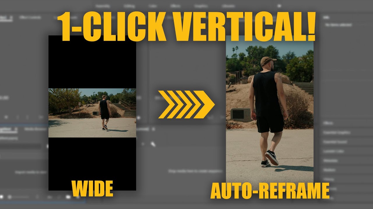 Convert Horizontal to Vertical Video with AI (No More Cropping Pain!)