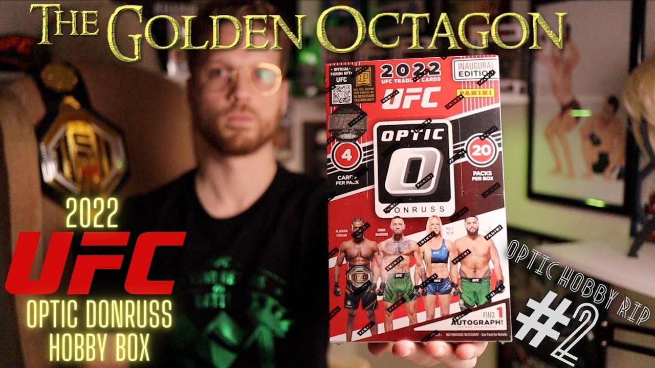 Happy Holidays from The Golden Octagon | 2022 UFC Optic Donruss Hobby Box | UFC Optic Hobby Rip #2