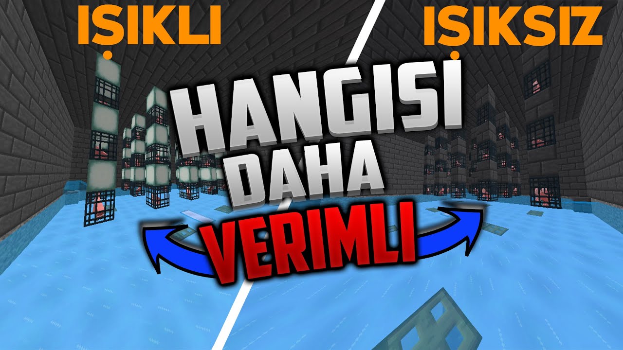 IŞIKLI VS IŞIKSIZ SPAWNER YERİ - HANGİSİ VERİMLİ ? -sonoyuncu titanyum