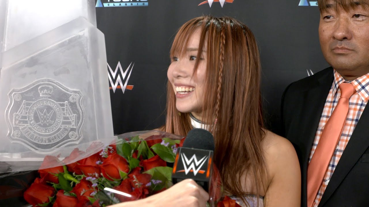 Kairi Sane talks about her victory in the Mae Young Classic and shows respect to Shayna Baszler