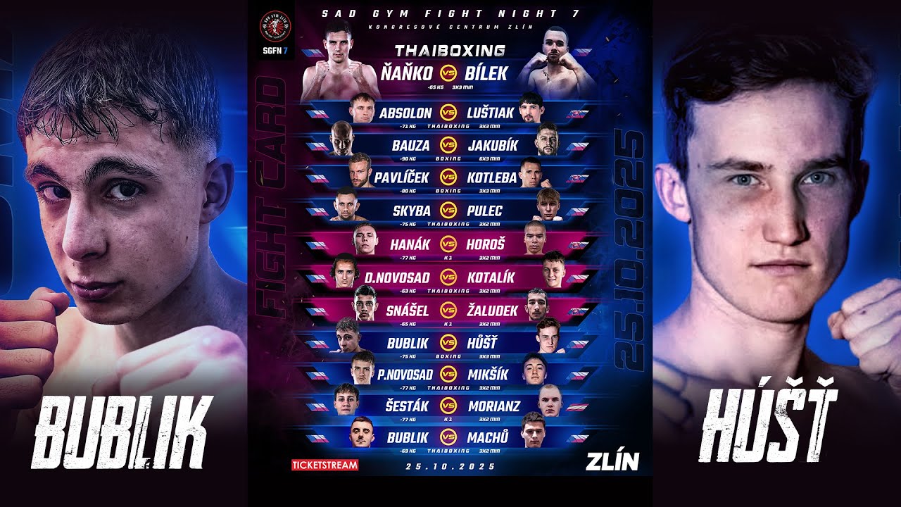 T.BUBLIK  vs  HÚŠŤ  -  BOXING  - HIGHLIGHT
