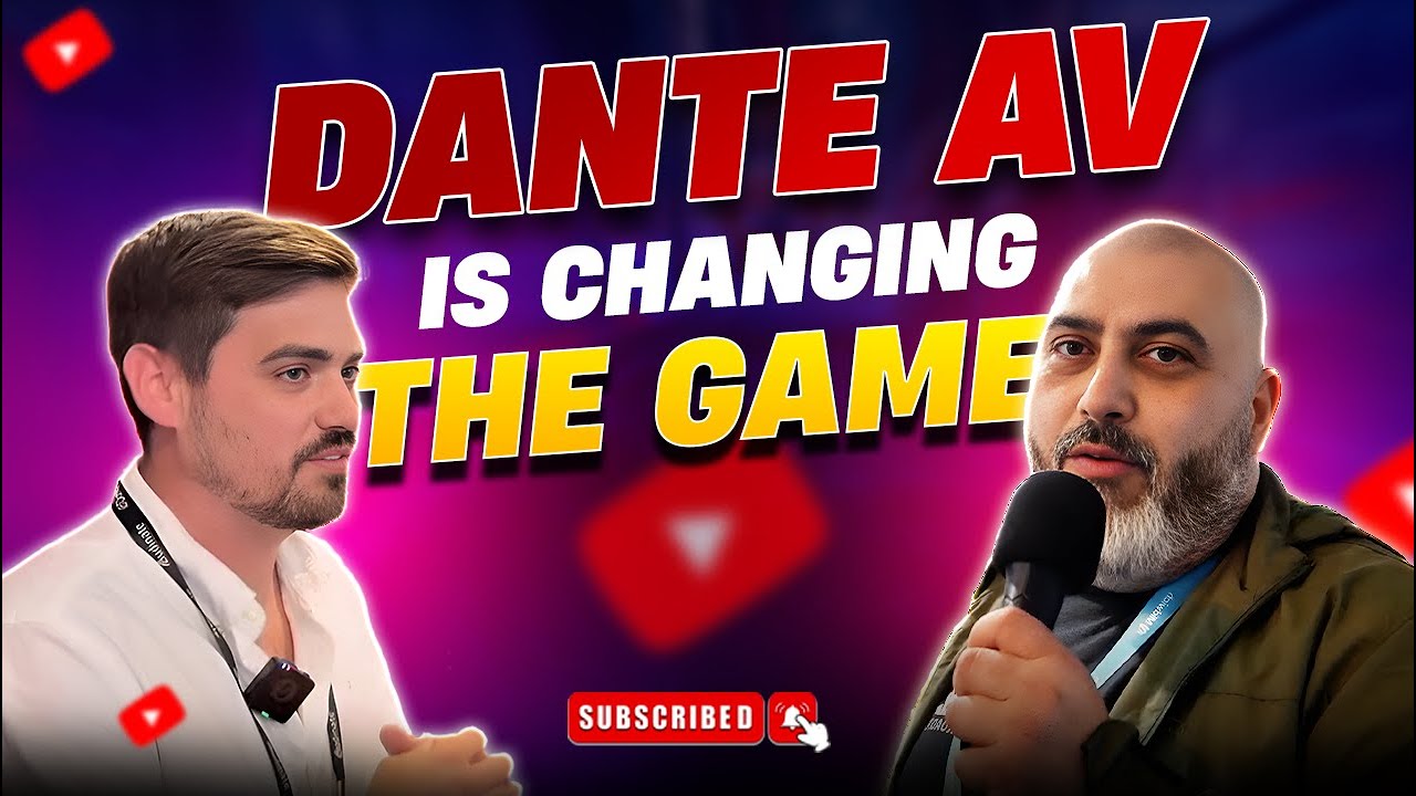 Dante AV: How's Audinate's Networked Audio-Video Contender Doing?🤔 @audinate