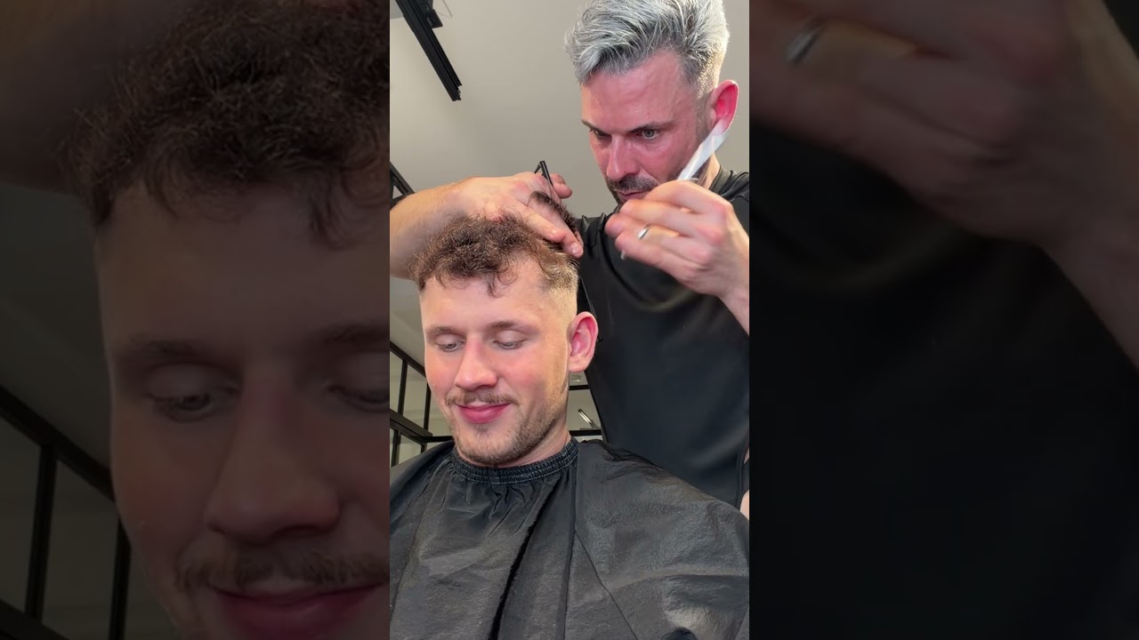 KUNDE HAT ONLYFANS ACCOUNT . HÄTTEST DU ES AUCH GETAN ?  #hairstyle #danielgolz #hairtok #funny