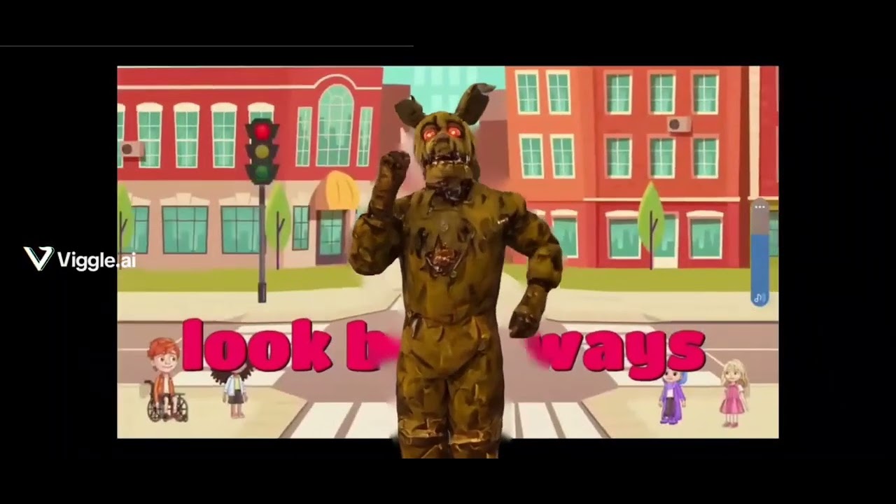SPRINGTRAP AND DANCES(DANCE 1) STOP AND WAIT TREND