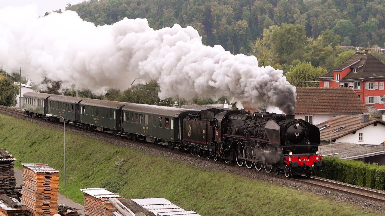 Big Steam mit 241-A-65 - Extrazug ins Emmental (6.10.24)