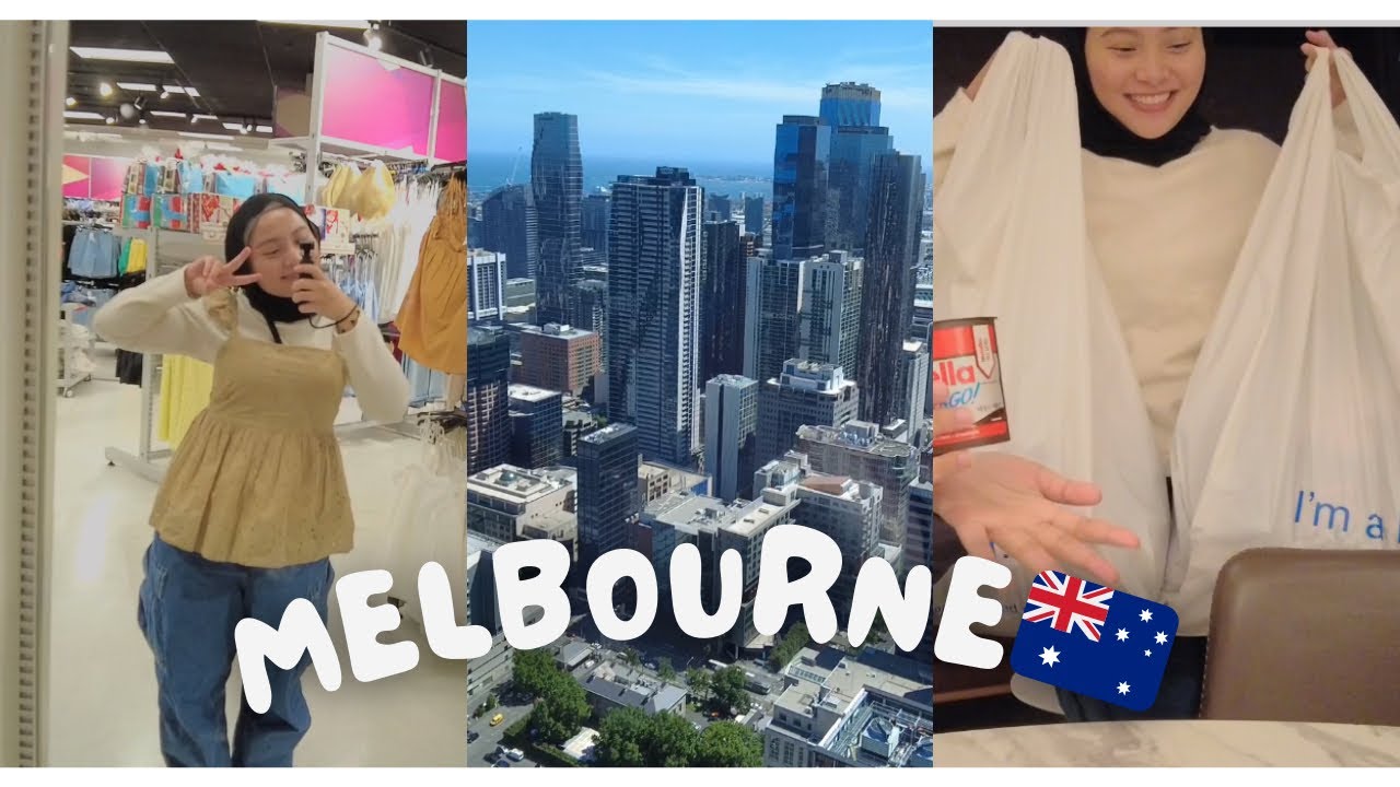 Melbourne day 1 + chatty whats in my makeup/skincare bag