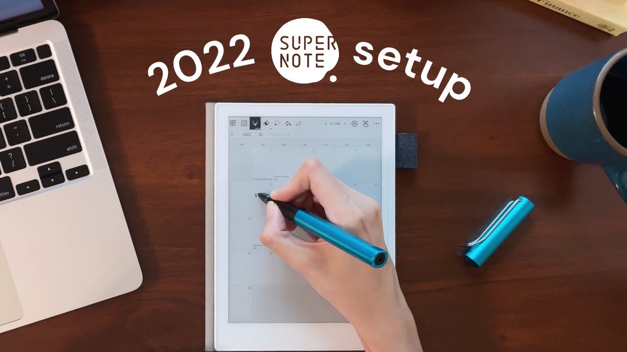 Обзор Supernote: моя настройка для поддержания порядка + шаблоны | для Supernote A5X и A6X | обно...