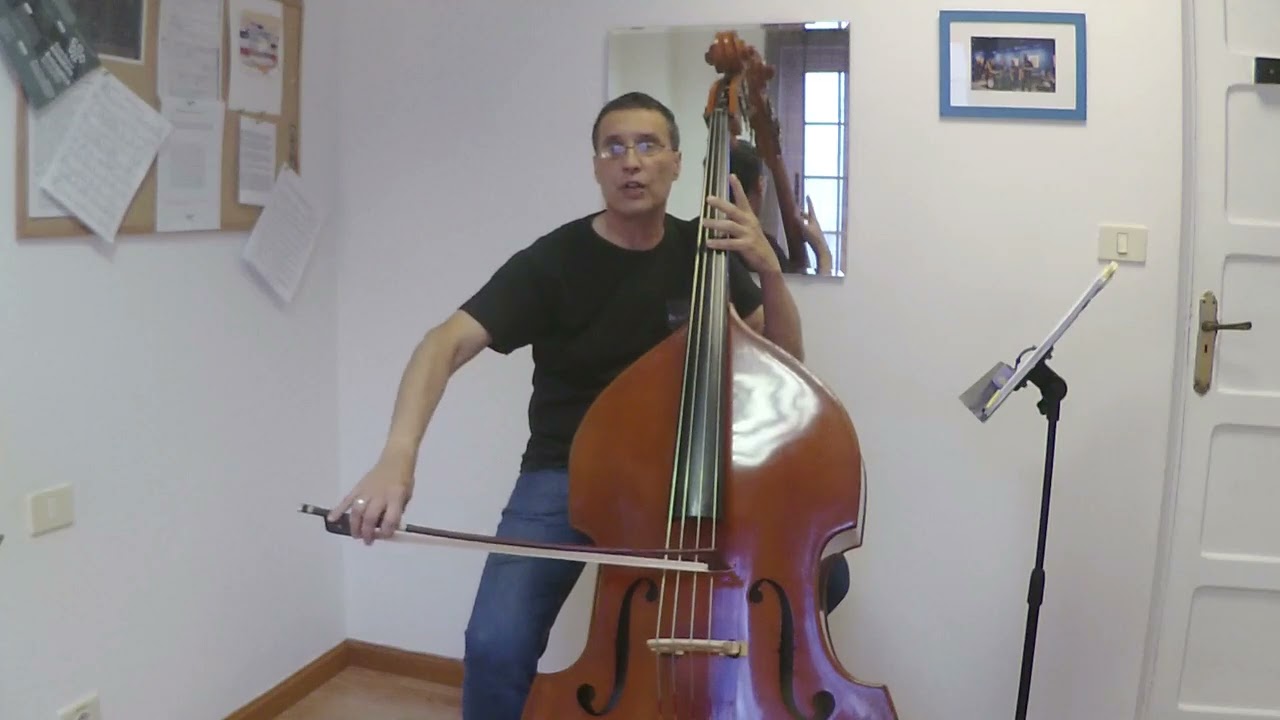 SECRETOS DEL CONTRABAJO VI parte 1 | La afinación | cambio de scordatura | Tesitura de orquesta