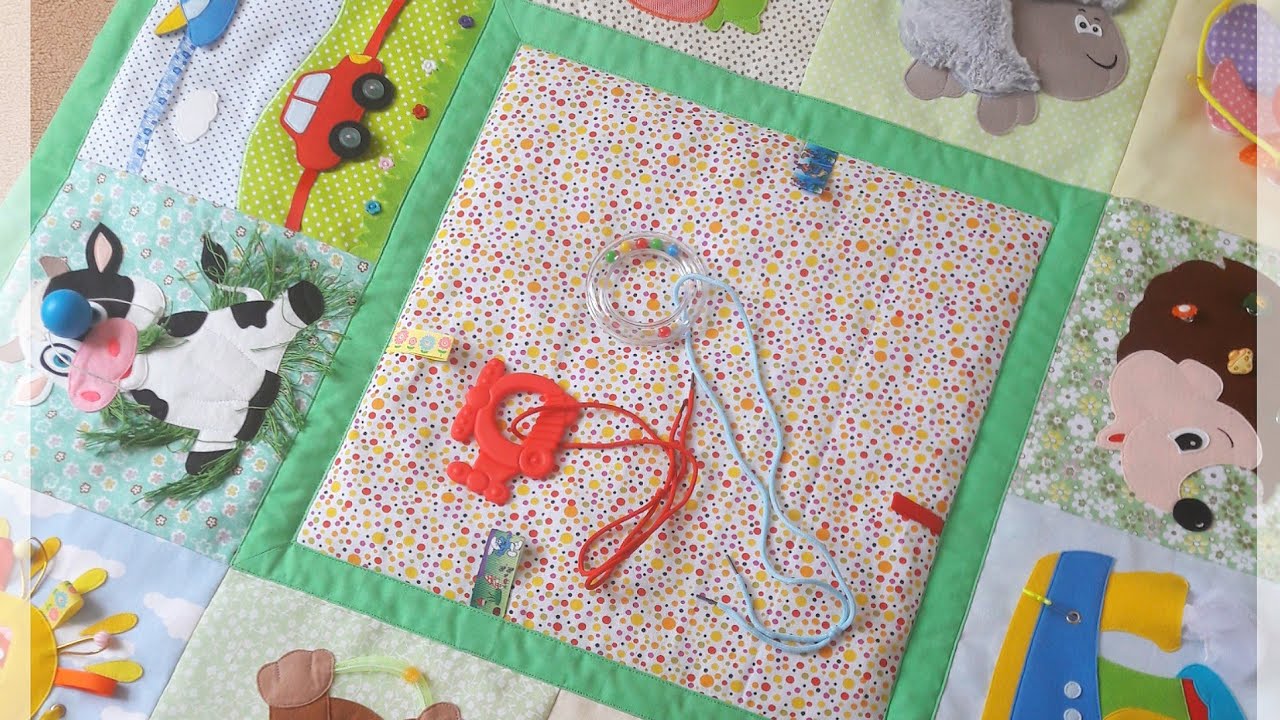 Развивающий коврик (baby play mat)