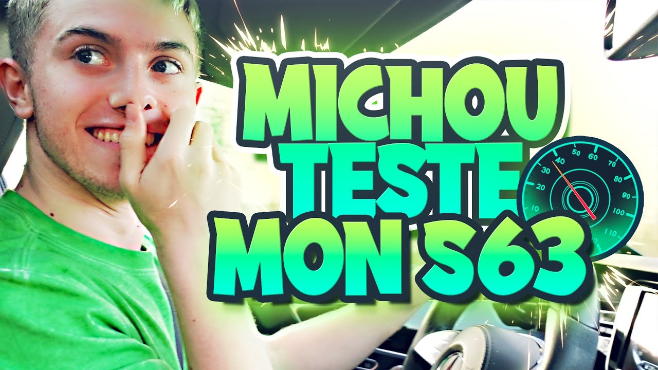 MICHOU ESSAIE MON S63 AMG ( 585 ch ) 🏎️💨