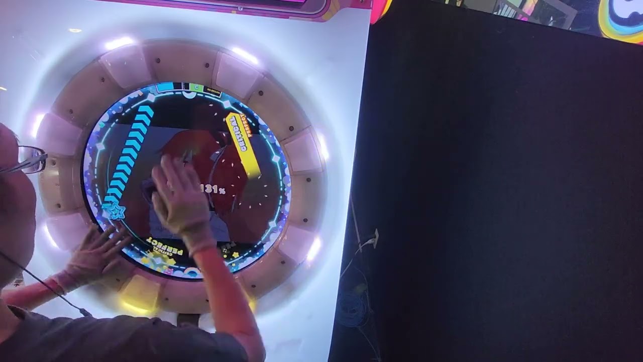 【maimai手元動画】 熱異常 MASTER 初見SSS 100.1277%