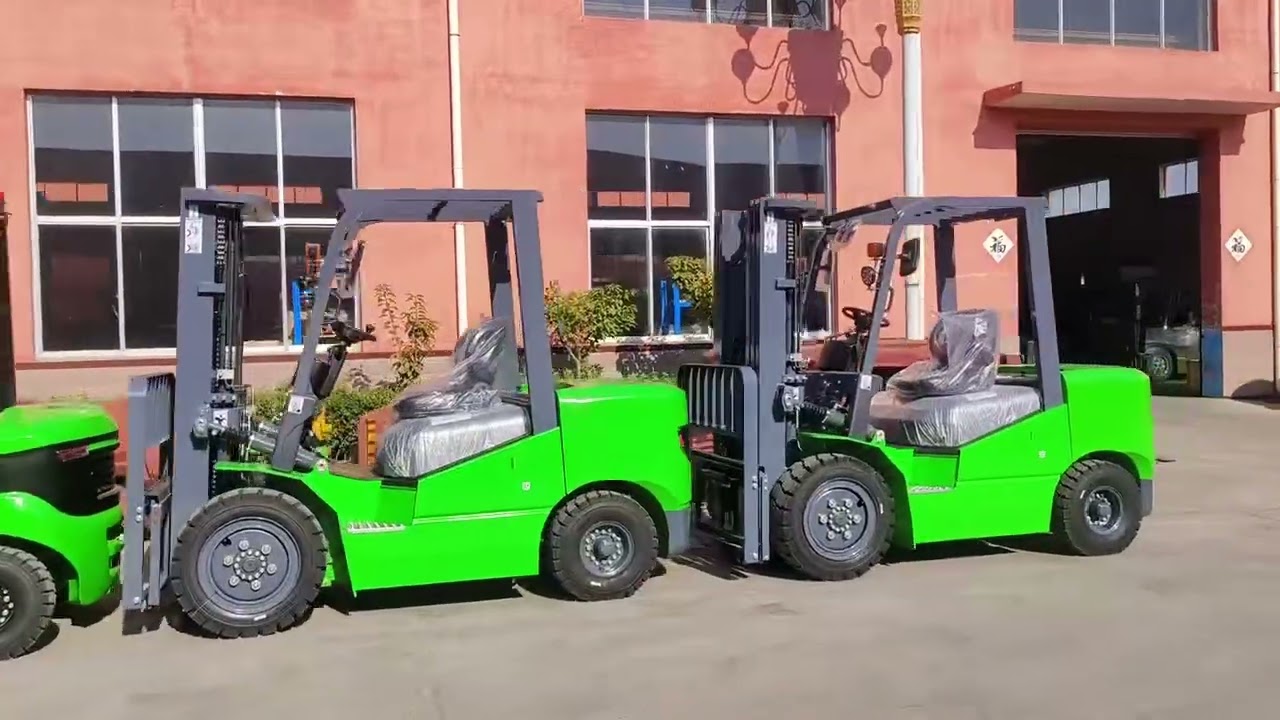 Forklift delivery video from China HZZG Machinery