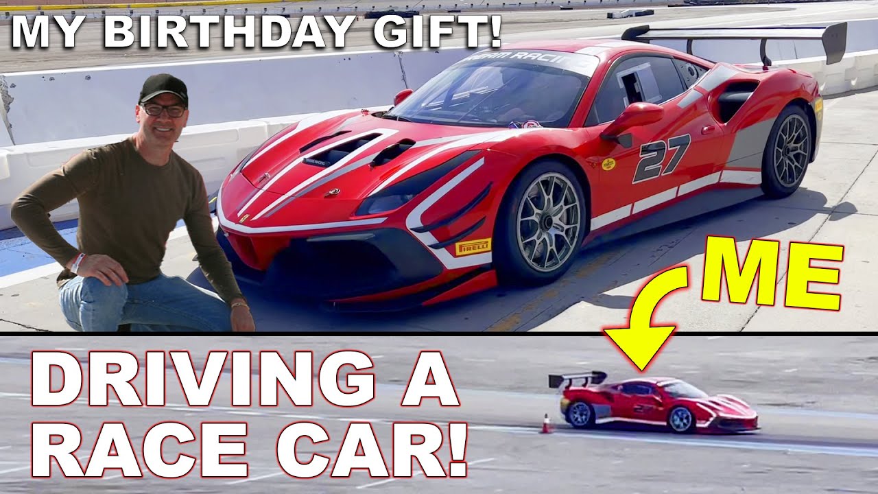 Driving a REAL RACE CAR for my Birthday!