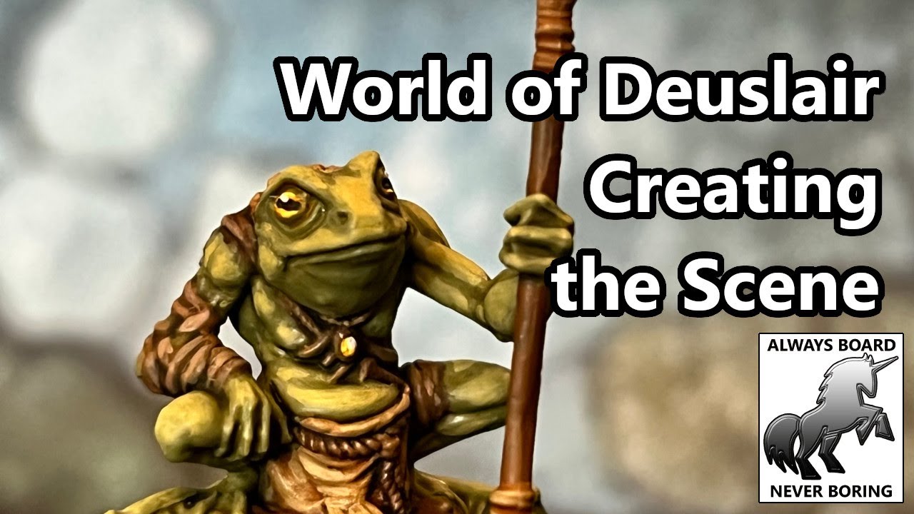 Create RPG Scenes with Dungeons & Lasers | Crabs, Spiders & Bullywugs | World of Deuslair Sponsored