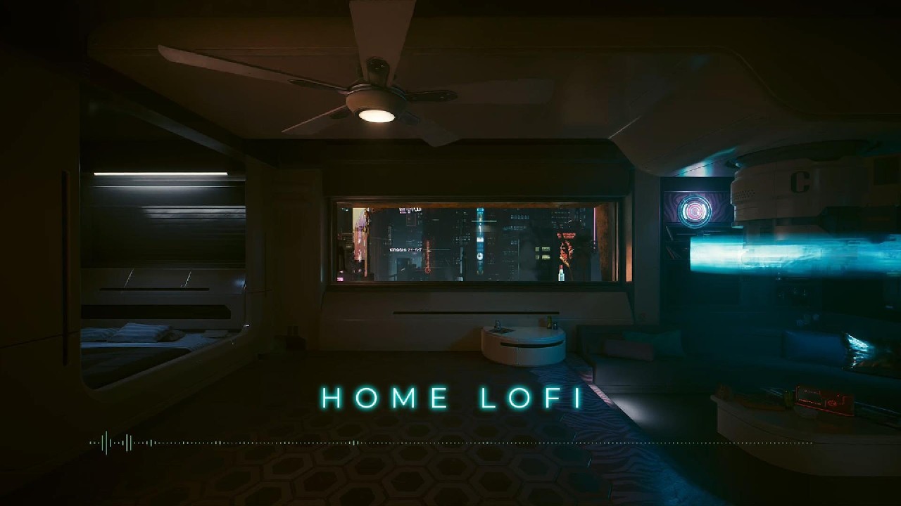 NIGHT CITY Lofi Apartment | Complete Lighting Breakdown 편안한 음악