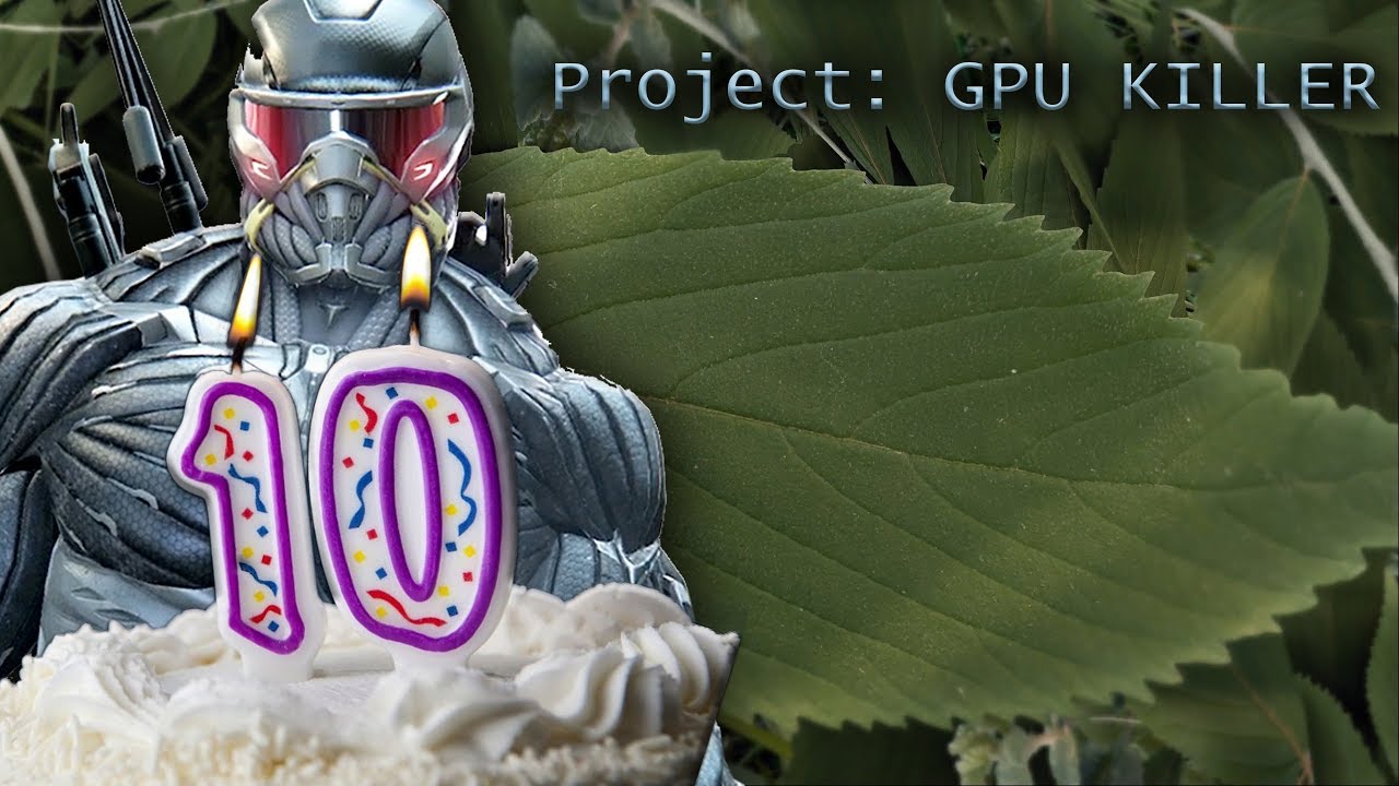 CRYSIS (2018) - GPU KILLER MOD | 8k Textures | Official Reveal