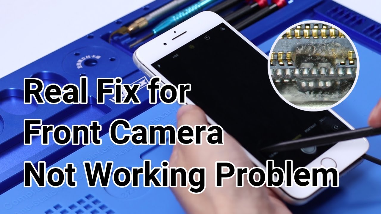 How to Fix iPhone 7 Plus No Front Camera/Camera Not Working Issue | Motherboard Repair