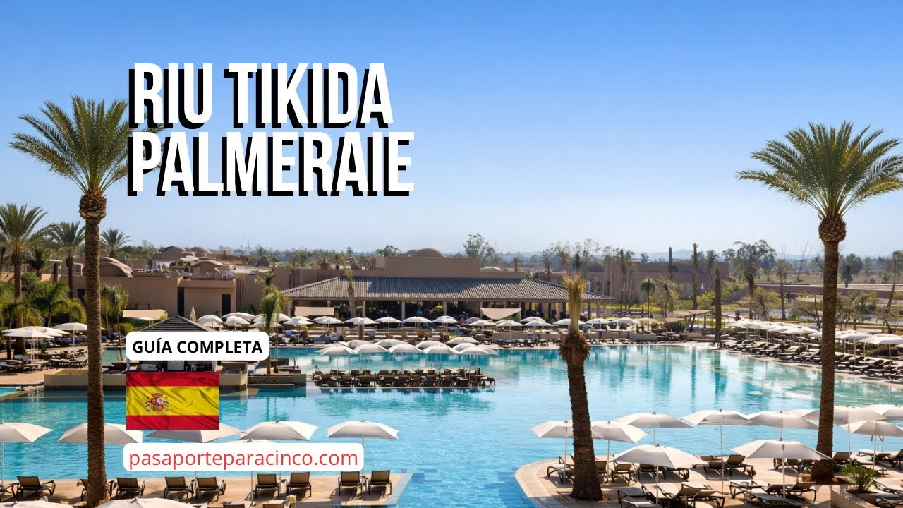RIU Tikida Palmeraie Marrakech 🇲🇦 | Guía real para viajar con niños