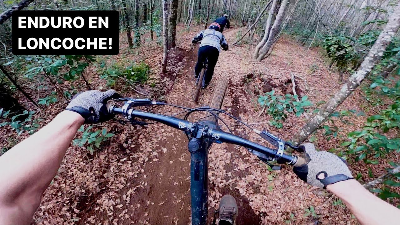Reconociendo pistas de enduro en Loncoche por primera vez!