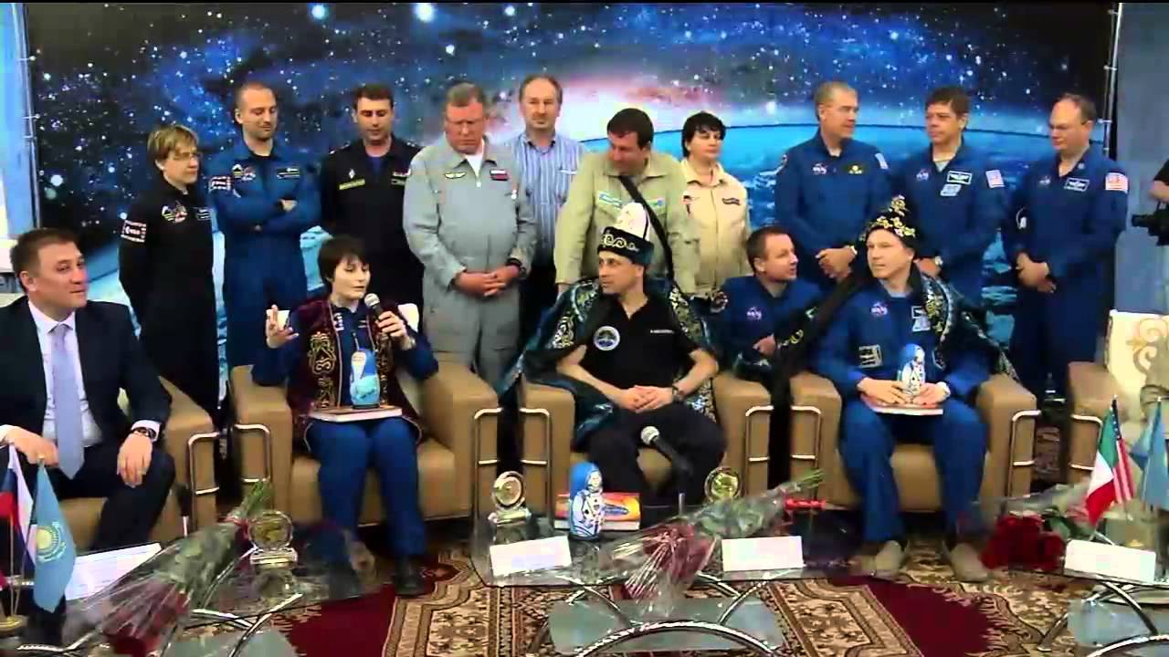 International Space Station&nbsp;Expedition 43 Crew Receives Warm Welcome in Kazakhstan and Russia