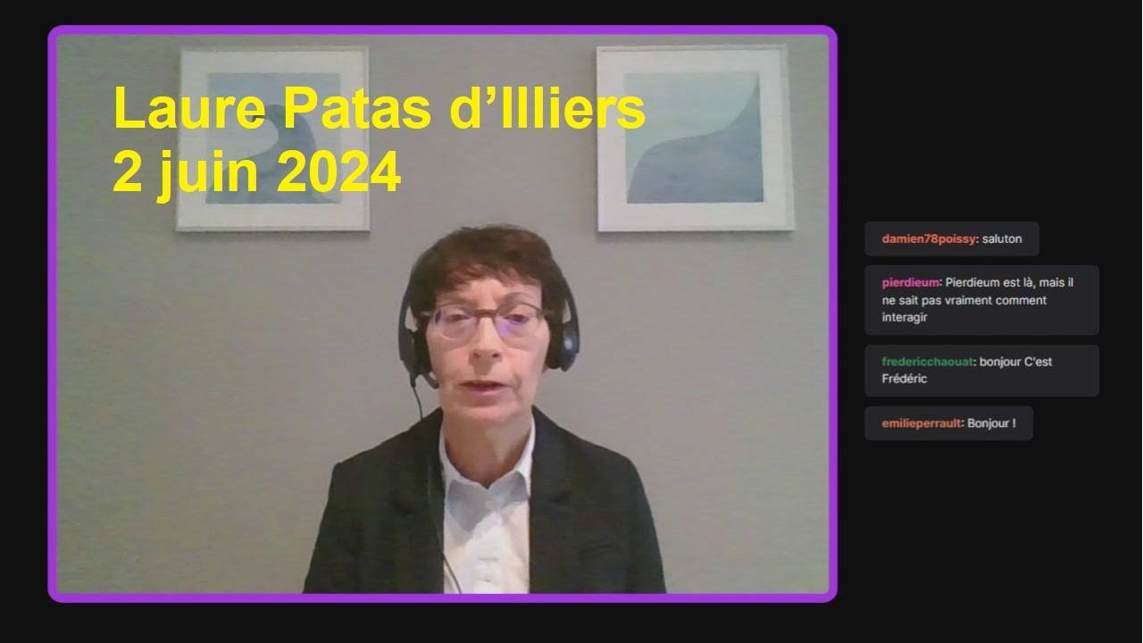 Laure Patas d'Illiers, présentation par Twitch