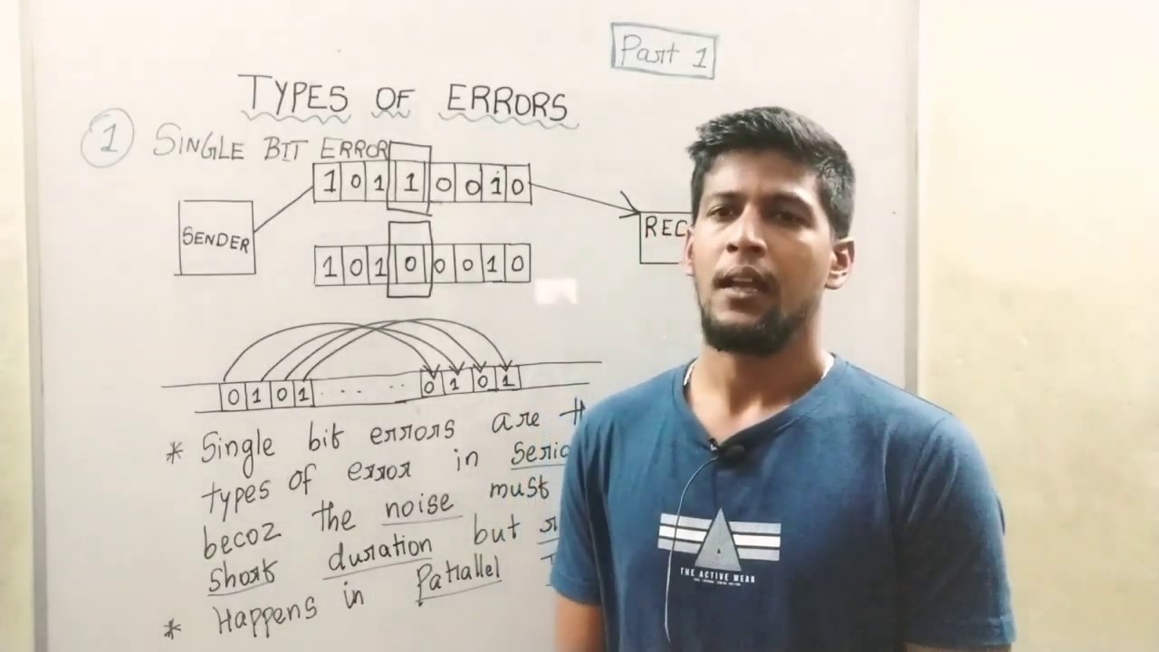 Single Bit Error in Tamil(Part 1)| Error Detection and Correction (Video-18)
