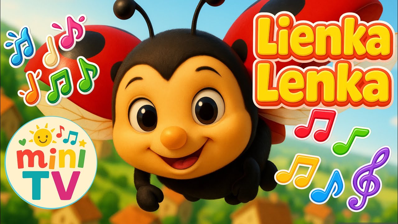 Lienka Lenka 🐞Pesnička pre deti o lienke po slovensky - Užitočn&aacute; lienka - Užitočn&yacute; chrob&aacute;čik