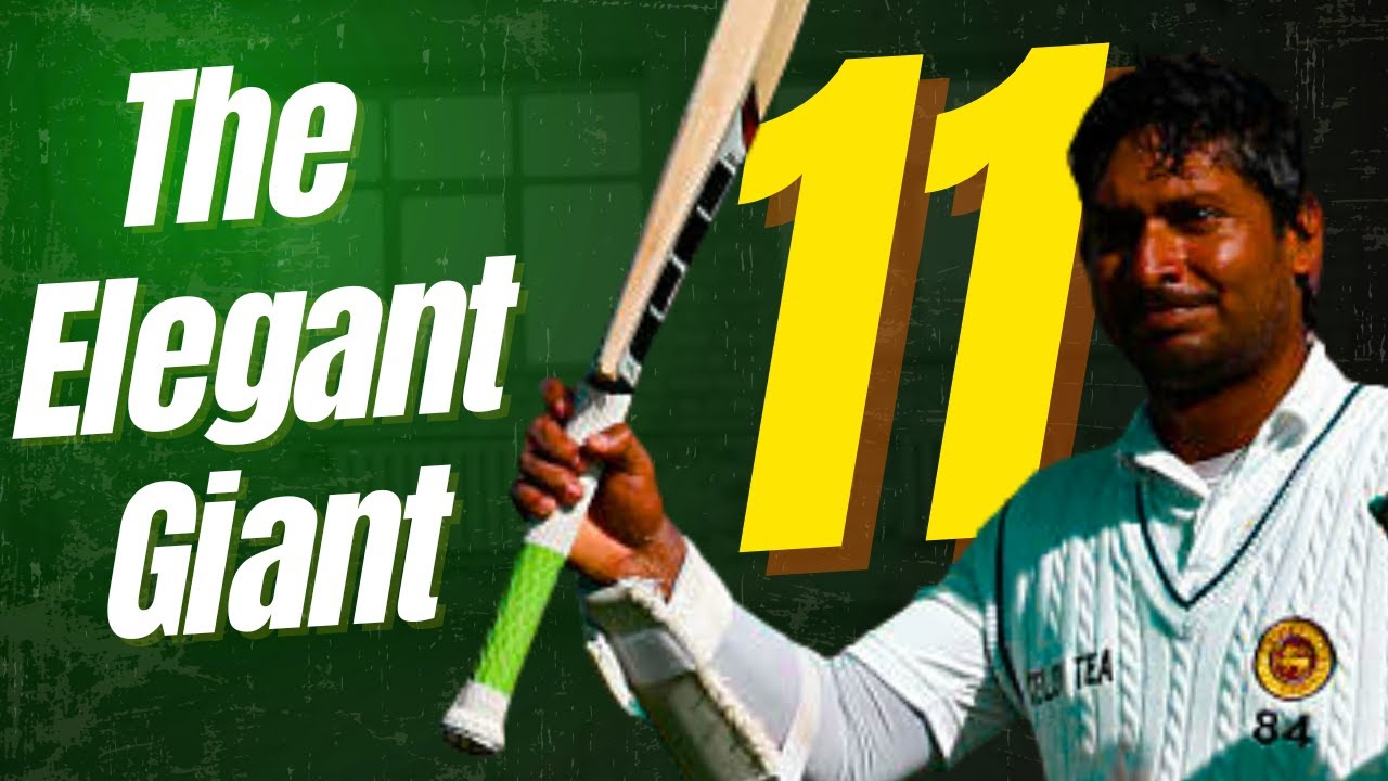 Kumar Sangakkara's 11 Test Double Centuries - A Journey of Greatness
