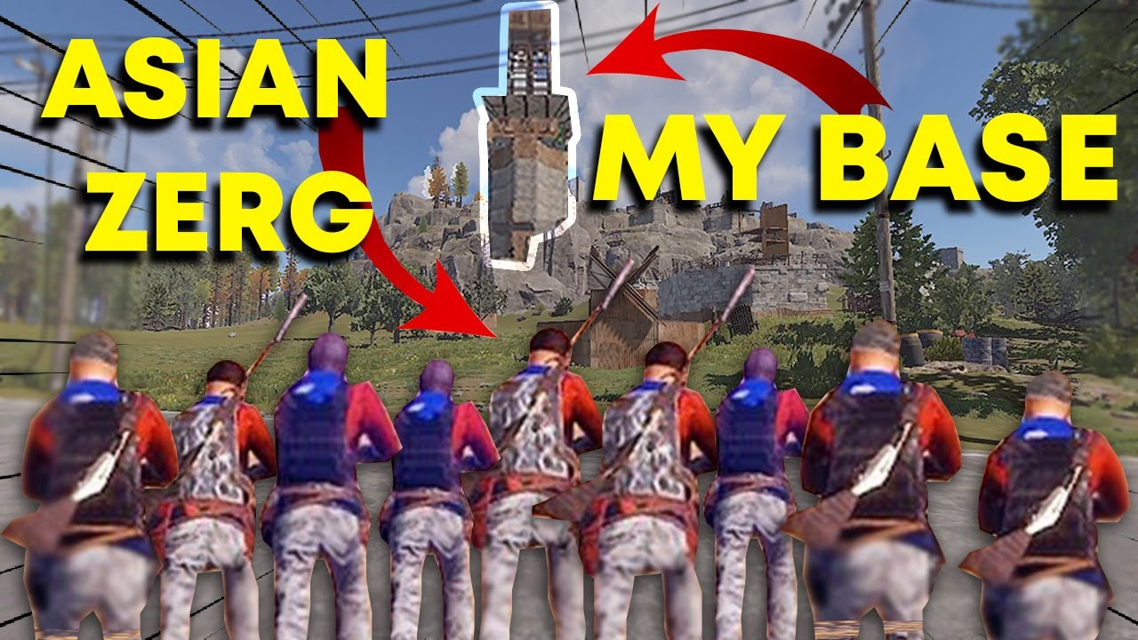 ANGERING a CHINESE ZERG in RUST