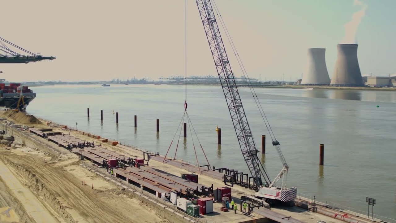 The Europa Terminal under construction