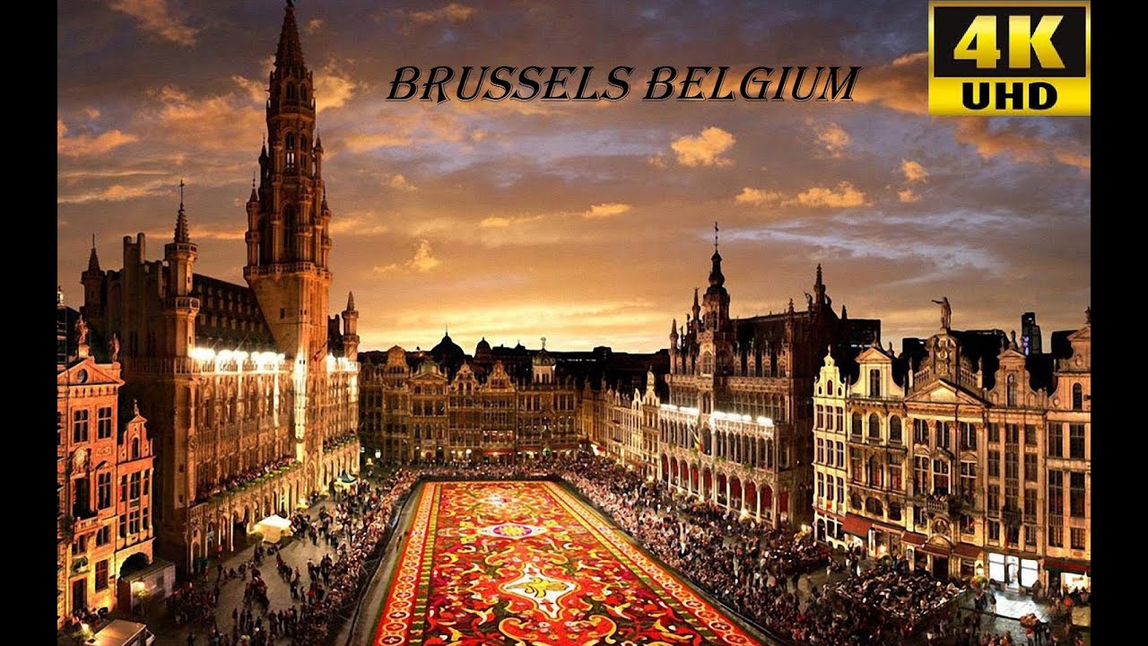 Brussels Belgium 4K Ultra HD Video Брюссель Бельгия 4К видео 比利时布鲁塞尔