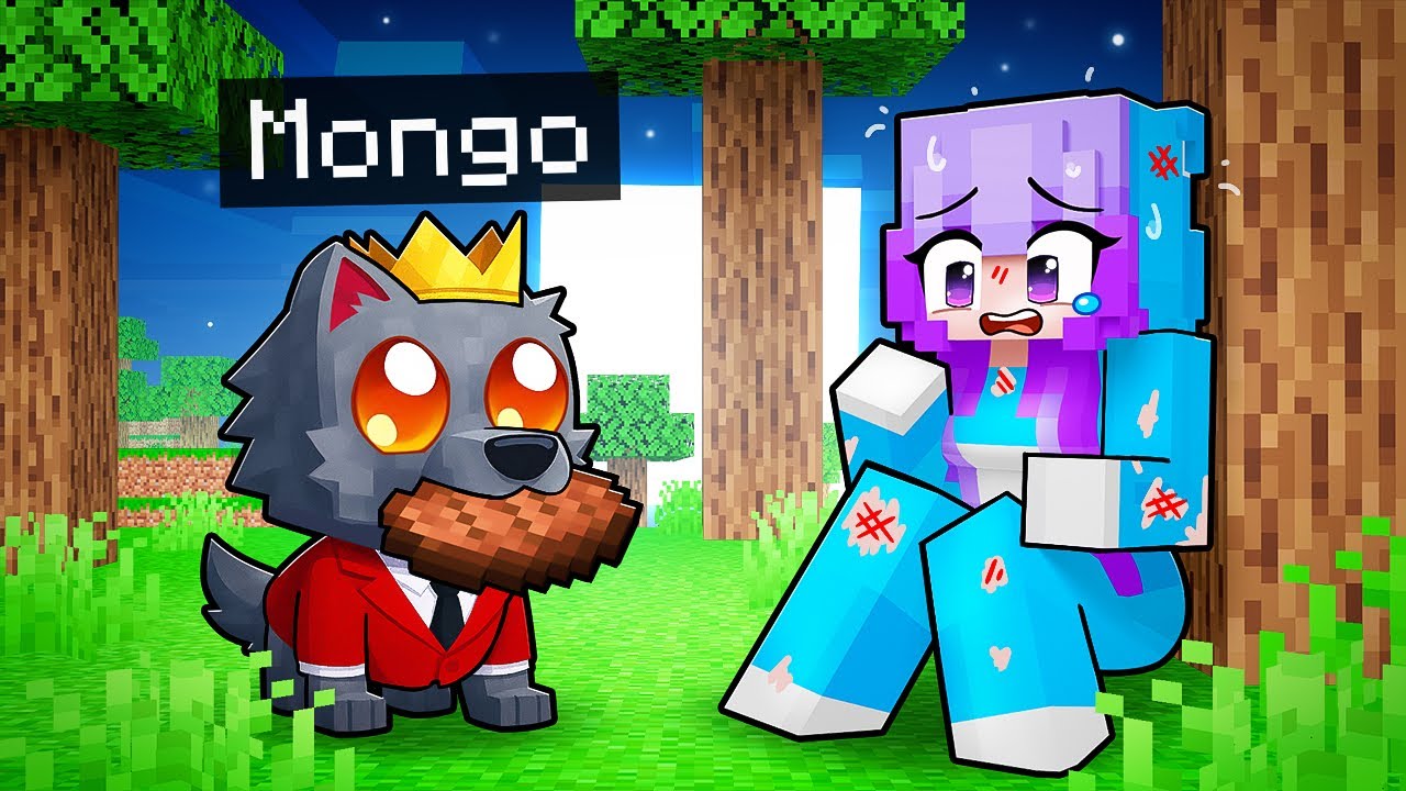 Playing as a BABY WOLF in the FOREST!