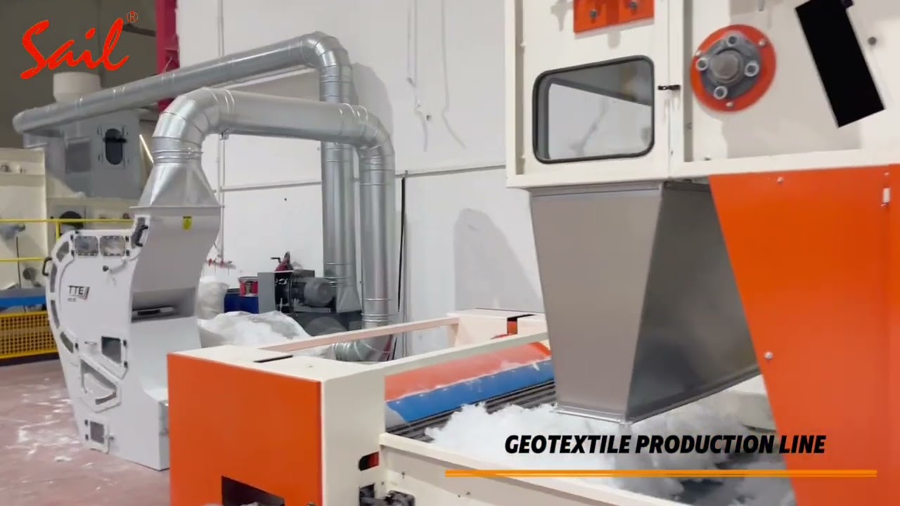 🎉 SAIL Nonwoven Geotextile Production Line — Reliable Solutions for Infrastructure Projects!