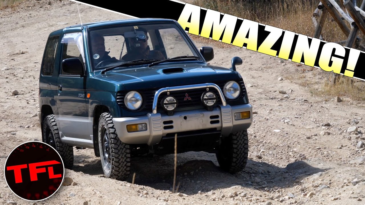 The Mitsubishi Pajero Mini Is A TINY 4x4 That Will Blow You Away Off-Road (Turbo, 4x4, US Legal!)