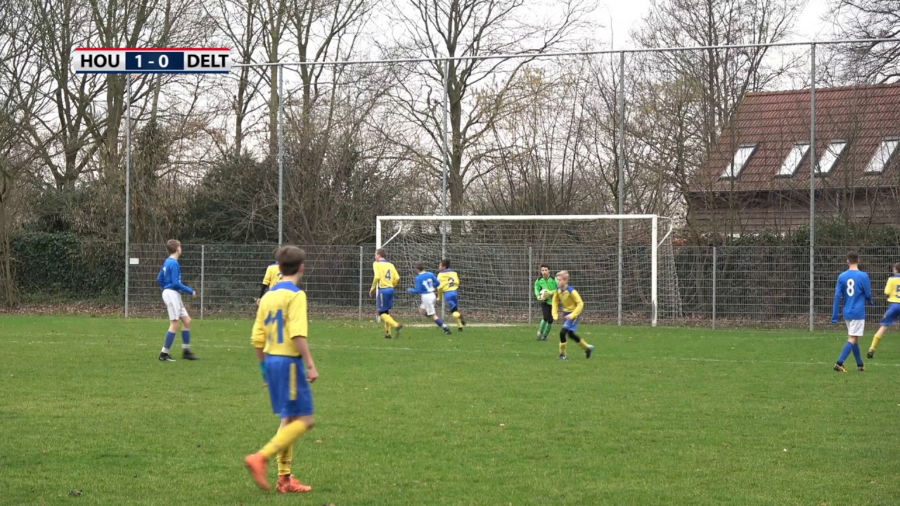 sv Houten O14-1 - Delta Sports O14-1 zaterdag 27 januari 2018